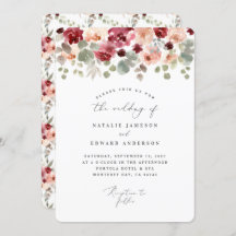 Groene waterverf met Bourgogne