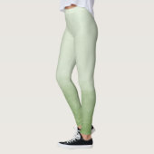 Groene Waterverf Ombre Leggings (Links)