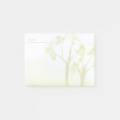 Groene waterverf post-it® notes (Voorkant)