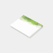 Groene Waterverf Post-it® Notes (Schuin)