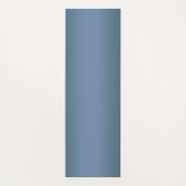 Groene Waterverf Rustieke Botanische Bloembloem Yogamat (Achterkant)