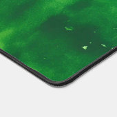Groene waterverf textuur bureau mat (Hoek)