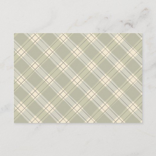 Groene Waterverf Trein Douche Diapper Raffle Informatiekaartje (Achterkant)