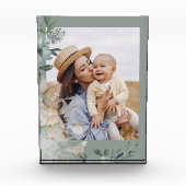 Groene Waterverf vlinder mam foto (Voorkant)