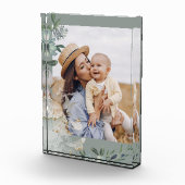 Groene Waterverf vlinder mam foto (Rechts)