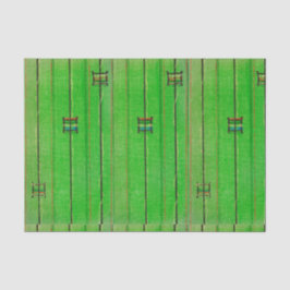 GROENE WEEFSELPAPIER JAPANESE WOODBLOCK PATTERN TISSUEPAPIER
