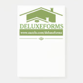 Groene weg post-it® notes (Voorkant)