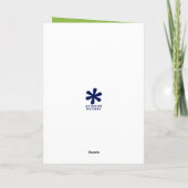 Groene Wegwerp Camera Vriend Afstuderen Kaart (Achterkant)