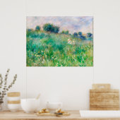 Groene weide van Renoir Impressionistisch Schilder Poster (Keuken)