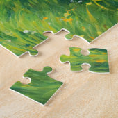 Groene weiden langs de Havel-rivier Legpuzzel (Zijkant)