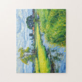 Groene weiden langs de Havel-rivier Legpuzzel (Verticaal)