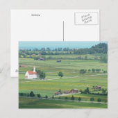 Groene weiden van Duitsland Briefkaart (Voorkant / Achterkant)