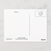 Groene weiden van Duitsland Briefkaart (Achterkant)
