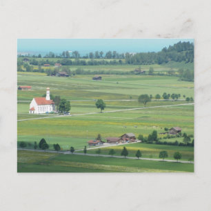 Groene weiden van Duitsland Briefkaart