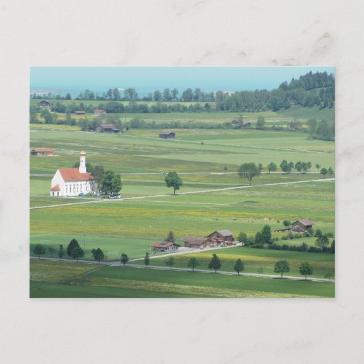 Groene weiden van Duitsland Briefkaart (Voorkant)