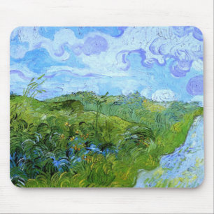 Groene weidevelden (F807) Van Gogh Fine Art Muismat