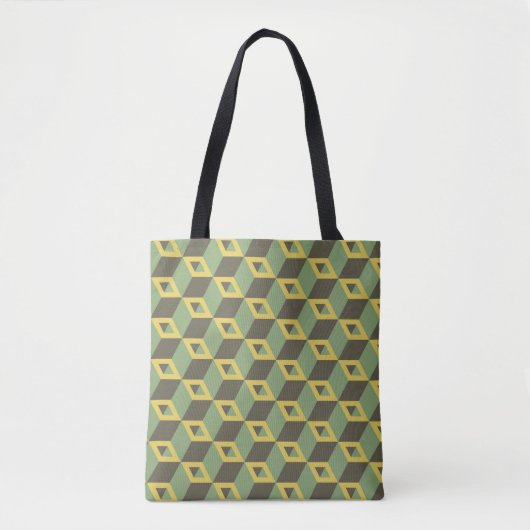 Groene welpen tote bag (Voorkant)
