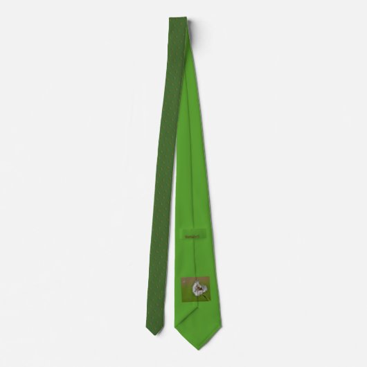 groene wensen stropdas (Achterkant)