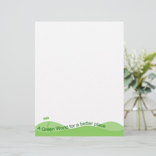 Groene wereld (Staand voorkant)