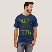 Groene Wereld Aarde Klimaatverandering Recyclen T-shirt (Voorkant volledig)