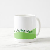 Groene Wereld Koffiemok (Voorkant rechts)