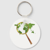 Groene wereld sleutelhanger (Voorkant)