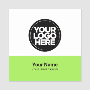 Groene werknemer Pin Name Tag of Magnetisch met Lo