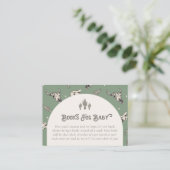 Groene Westerne boeken voor Baby Kaarten (Staand voorkant)