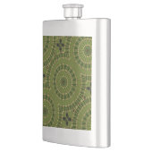 Groene Wiel Mandala / Grünes Rad Mandala Flacon (Links)