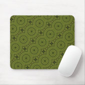 Groene Wiel Mandala / Grünes Rad Mandala Muismat (Met muis)