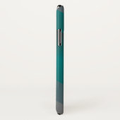 groene wijnrode grijze strepen Case-Mate iPhone case (Achterkant / rechts)