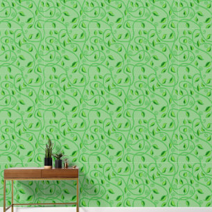 Groene wijnstok bladeren Wallpaper Behang