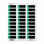 Groene wijnstokken etiket (Full Sheet)