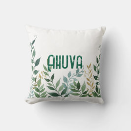 Groene wijnstokken partij decor Sierkussen