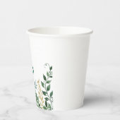 Groene wijnstokken party cup papieren bekers (Links)