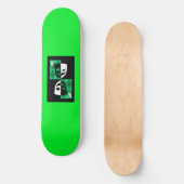 Groene Wilcard Skateboarddek Skateboard (Voorkant)