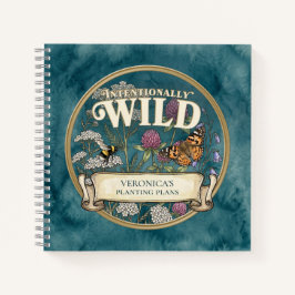 Groene Wilde Bestuiverstuin Tuin Notebook Notitieboek