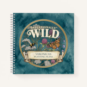 Groene Wilde Bestuiverstuin Tuin Notebook Notitieboek