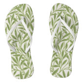  groene wilde bladeren botanisch teenslippers (Voetbed)