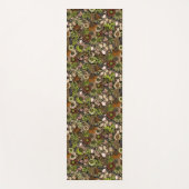 Groene Wildflower Garden Yogamat (Voorkant)