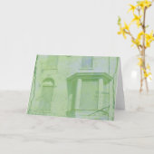 Groene Windows Digital Art alle gelegenheden inges Kaart (Gele Bloem)