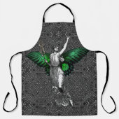 Groene Wing Fairy Schort (Voorkant)