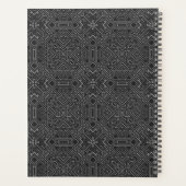 groene wingparatuur gepersonaliseerd deco planner (Achterkant)