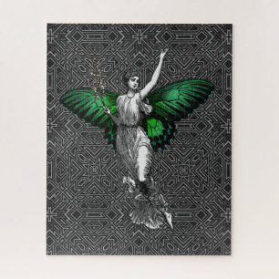  groene wingparkkunst Deco Legpuzzel