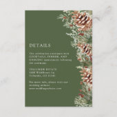 Groene Winter Details Kaart (Voorkant)