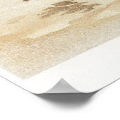 Groene wintertaling poster (Hoek)