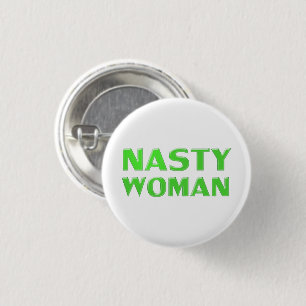 groene witte achtergrond ronde button 3,2 cm