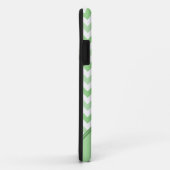 Groene & Witte Chevron diagonale tekst iPhone 5 Ho Case-Mate iPhone Case (Achterkant/rechts)