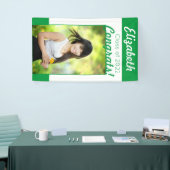 Groene & Witte deelnemers Eén fotograaf Partij Spandoek (Beurs)