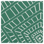 Groene witte diamanten Kwanzaa Stof (Close Up)